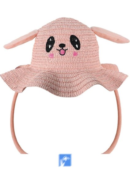 Çocuklar Için Yüksek Kalite, Sevimli, Yaz Hasır Şapka ( 3-9 Yaş ) ( Içinde Daraltma Ipi Mevcuttur ) fiyatları