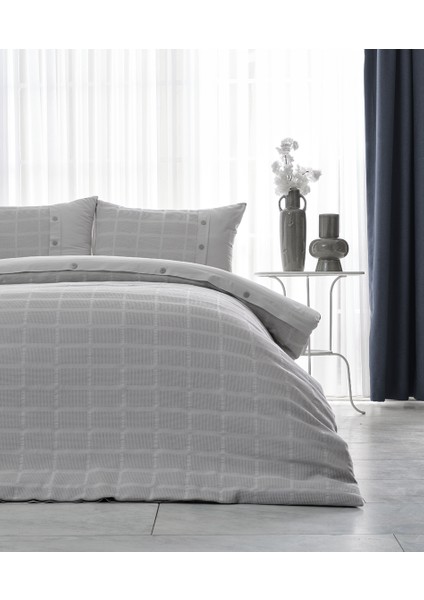 Multi Selection Çok Amaçlı Set Gloria Çift Kişilik - Gri