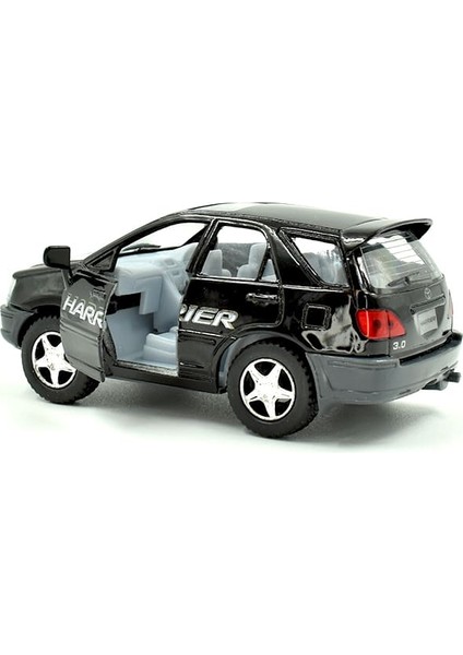 10 Cm. Çek Bırak Siyah Toyota Harrier Diecast Araba fırsatları