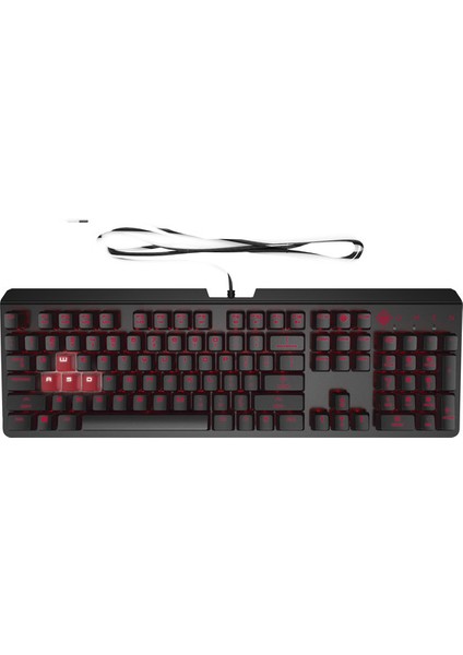 6YW75AA Omen Encoder Kablolu Brown Cherry MX Switch Türkçe Mekanik Oyuncu Klavyesi