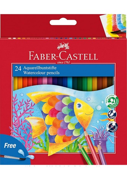 Faber Castell 24 'lü Sulu Boya Kalemi