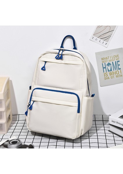 Öğrenci Beyaz Sırt Çantası (Yurt Dışından) fiyatları