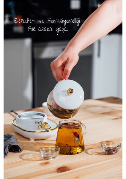 YSB-GC03 Venice Beyaz Kettle fiyatları