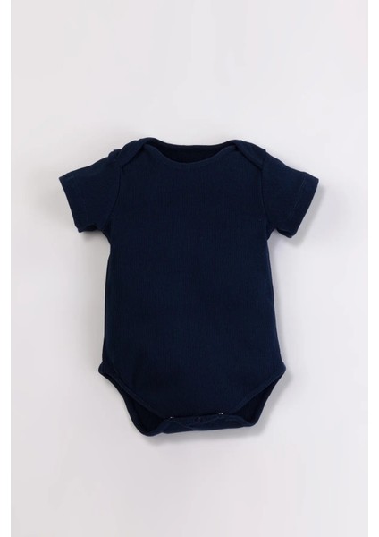 Çıtçıtlı Kaşkorse Unisex Bebek Zıbın