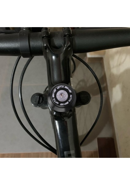 Siyah Stil Mtb Bisiklet Kök Üst Bira Şişesi Kapağı Tüp Ön Çatal Kulaklık Kase Kapakları (Yurt Dışından) fiyatları