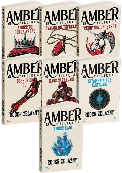 Amber Yıllıkları:Oberon’un Eli - Kaos Sarayları - Kıyametin Koz Kartları - Amber Kanı - Roger Zelazny