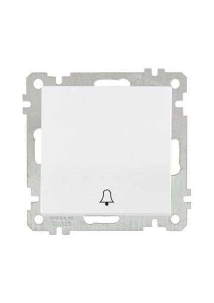 Candela Beyaz Zil Light Anahtar 12 Adet Kutu