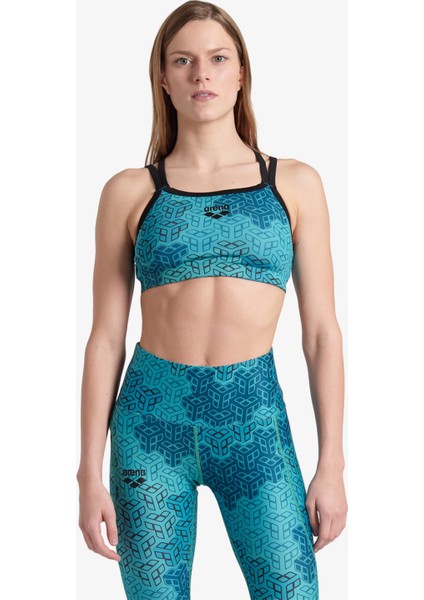 Seamless Tank Kadın Mavi BRA.850