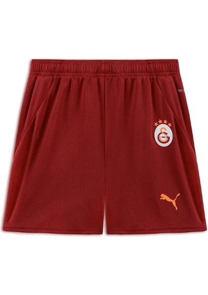 Erkek Red Rhythm-Intense Orange Puma Gsk Shorts Jr W/o S. Galatasaray 2024/25 Kırmızı Çocuk Erkek Şort