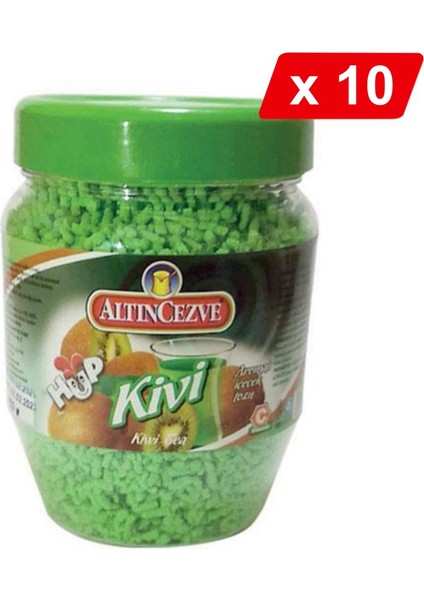 granül Kivi Aromalı Içecek Tozu 300 gr - 10LU Paket