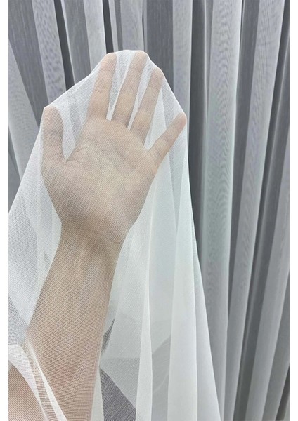 Ütü Sevmez Ttm Tül Perde Orta Pile (Standart 1/2.5)Sade Ve Şık Tüm Odalara Uyumlu fırsatları