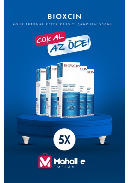 Aqua Thermal Yoğun Kepek Karşıtı Şampuan Ds 200ML 5'li fiyatları