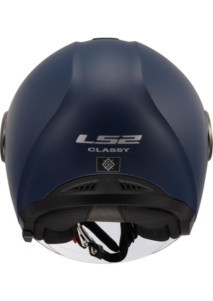 Classy Mat Navy Mavi Kask modelleri