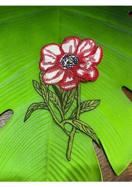 20X11 cm Nakış Işleme Çiçek Arma Dikiş Aplike modelleri