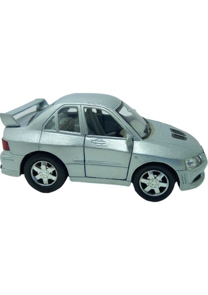 10 Cm. Çek Bırak Gri Mıtsubıshı Evolution Diecast Araba fiyatları