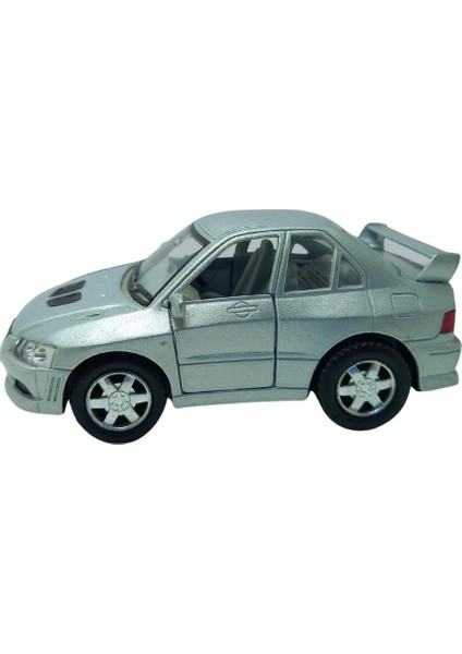 10 Cm. Çek Bırak Gri Mıtsubıshı Evolution Diecast Araba fırsatları