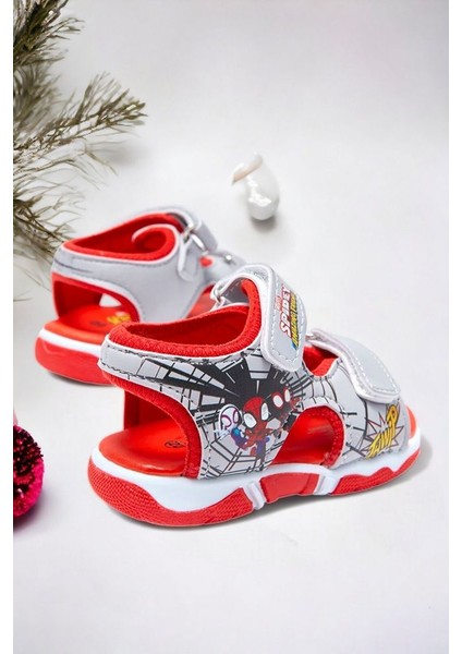 Spiderman Baskılı Erkek Çoçuk Sandalet modelleri