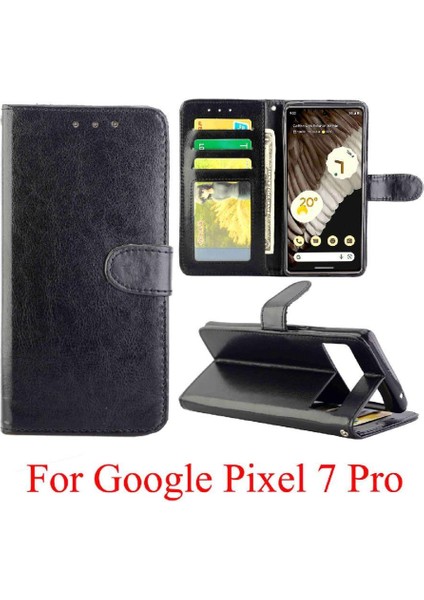 Google Piksel 7 Pro Kickstand Pu Deri Manyetik Kapatma Için Flip Case (Yurt Dışından) indirimleri