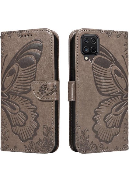 Samsung Galaxy A22 4g Için Flip Case Yüksek Kalite Deri Kabartmalı El (Yurt Dışından) indirimleri