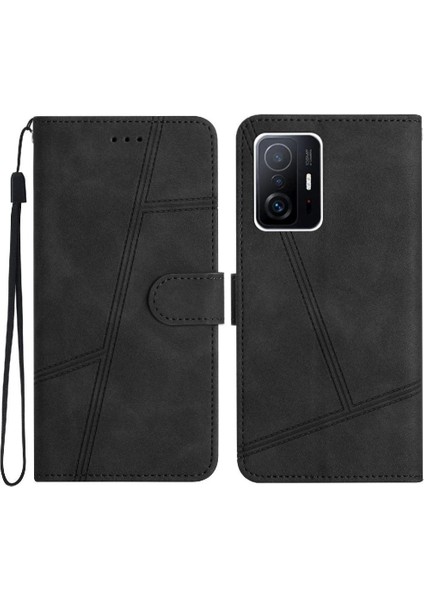 Xiaomi 11T/11T Pro Için Flip Case Tam Koruma Kartı Yuvaları Tutucu Flip Pu (Yurt Dışından)