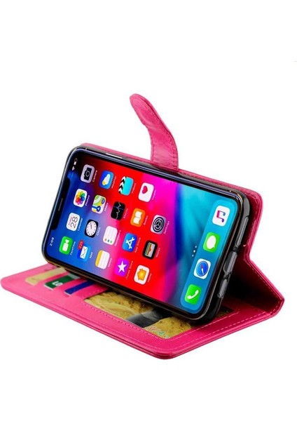 IPhone 11 Için Flip Case Pro Manyetik Kapatma Kickstand Pu Deri Kart (Yurt Dışından)