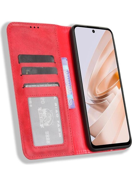 Xiaomi Poco M6 4g Pu Deri Manyetik Kapatma Cüzdan (Yurt Dışından)