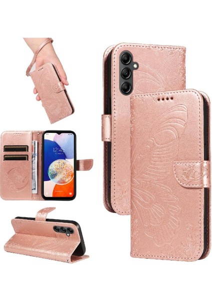 Samsung Galaxy A34 5g Için Flip Case Yüksek Kalite Deri Ayrılabilir El (Yurt Dışından)