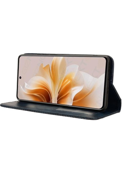 Oppo A3 Pro 5g Cüzdan Manyetik Kapatma Pu Deri Için Kılıf (Yurt Dışından)