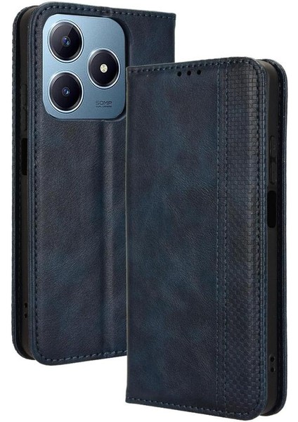Realme Narzo N63 4g Pu Deri Manyetik Kapatma Cüzdan Için Kılıf (Yurt Dışından) modelleri