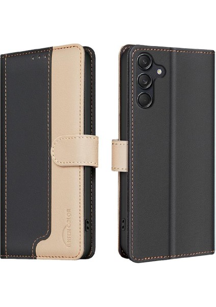 Samsung Galaxy A34 5g Kickstand Rfıd Engelleme Kart Yuvaları Tpu Için Flip Case (Yurt Dışından) indirimleri