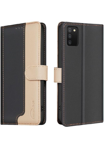 Samsung Galaxy A03S Rfıd Engelleme Kart Yuvaları Için Flip Case Tutucu Tpu Flip (Yurt Dışından)