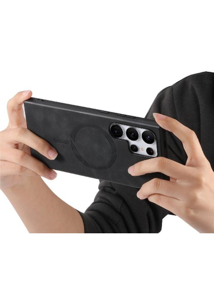 Samsung Galaxy S24 Için Flip Case Ultra Hafif Magsafe Araba Mounts Ince (Yurt Dışından) modelleri