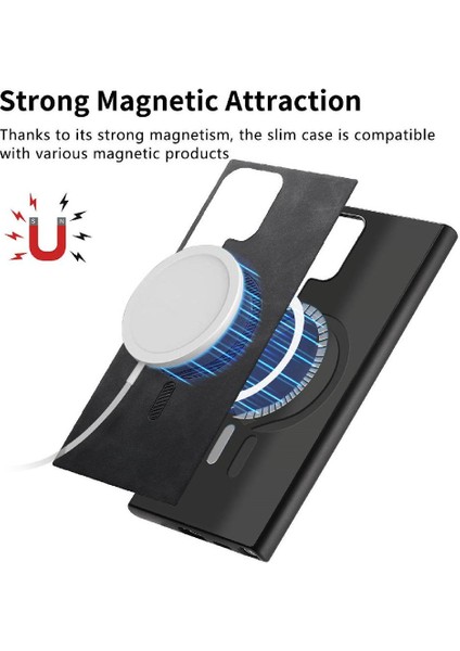 Samsung Galaxy S24 Için Flip Case Ultra Hafif Magsafe Araba Mounts Ince (Yurt Dışından) indirimleri