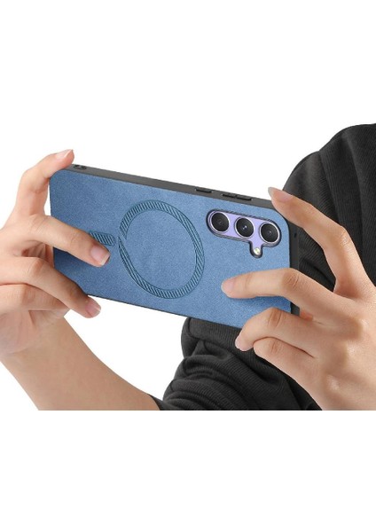 Samsung Galaxy A14 Ince Kablosuz Şarj Magsafe Araba Mounts Için Flip Case (Yurt Dışından) fırsatları