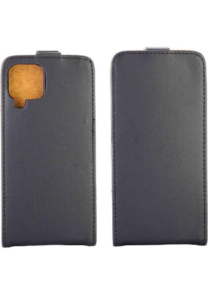 Samsung Galaxy A22 4g Için Dikey Flip Case Koruyucu Kapak Tpu Deri (Yurt Dışından)