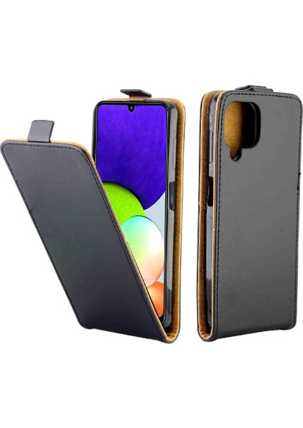 Samsung Galaxy A22 4g Için Dikey Flip Case Koruyucu Kapak Tpu Deri (Yurt Dışından) indirimleri