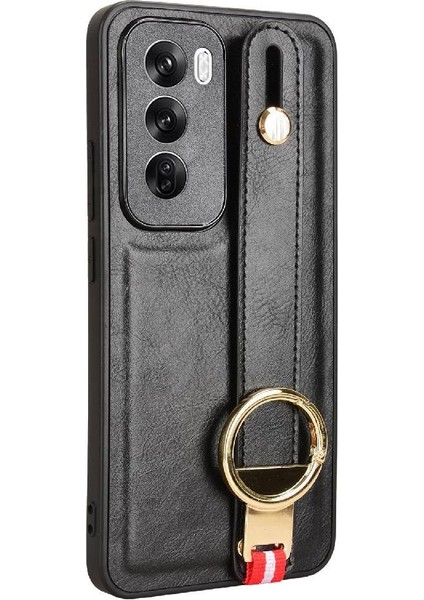 Oppo Oppo 12 5g Bilek Kayışı Premium Pu Deri Uyumluluğu Için Kılıf (Yurt Dışından) fırsatları
