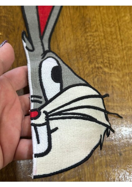 42X14 cm Nakış Işleme Dokuma Tek Suraat Tavşan Arma Dikiş Aksesuarı modelleri