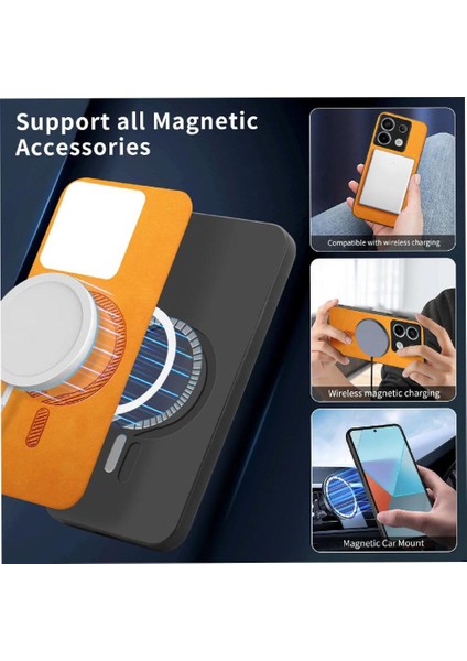 Xiaomi Redmi Not Için Flip Case 13 Pro 5g Ince Kablosuz Şarj Magsafe (Yurt Dışından) indirimleri
