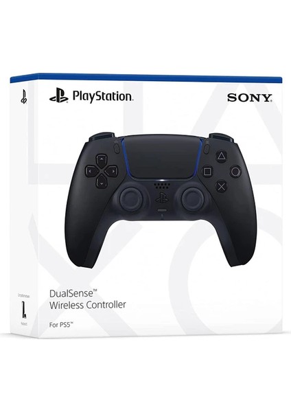 Ps5 Dualsense Wireless Controller Kablosuz Siyah Oyun Kolu