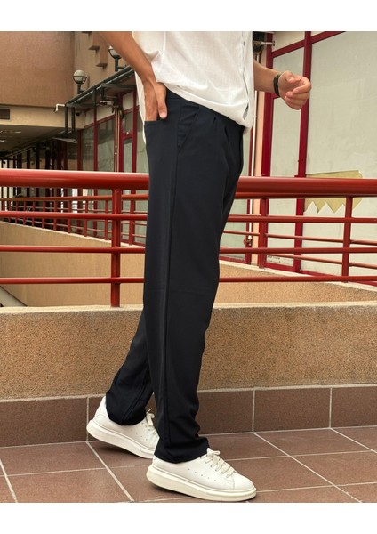 Baggy Kalıp, Yazlık-Baharlık, Esnek-Dökümlü, Pile Detaylı, Geniş Kumaş Pantolon ASP01 fiyatları