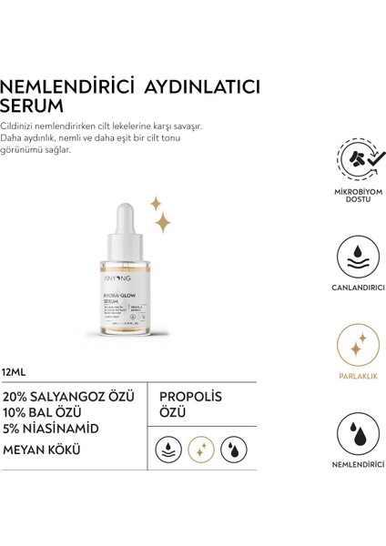 Salyangoz Özü Nemlendirici, Aydınlatıcı, Yatıştırıcı Cilt Bakım Seti Tonik, Serum, Krem - Niacinamide & Meyan Kökü & Bal