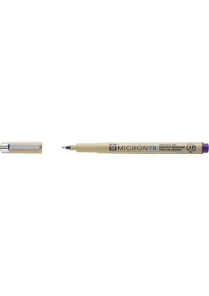 Pigma Micron Pn Kırılmaz Esnek Uç Yazı ve Çizim Kalemi Purple