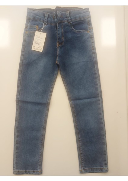Jasmin 705 Kız Kemerli Kot Pantolon