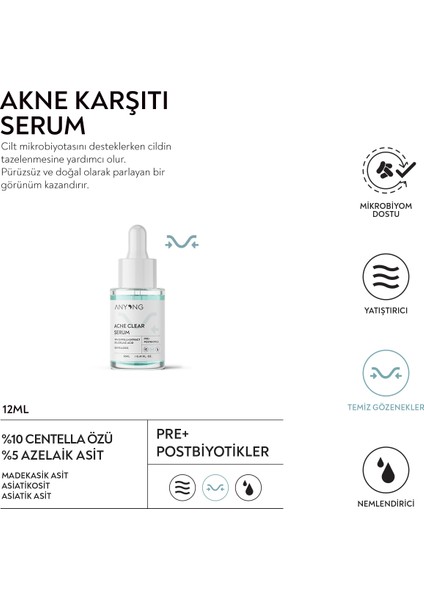 Akne Karma-Yağlı Cilt Bakım Seti Tonik Serum Krem - Azelaik Asit fiyatları