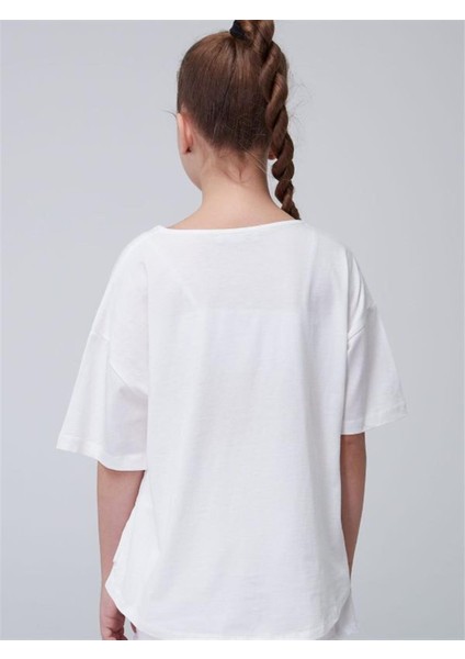 Kız Çocuk Havalı Kadın Baskılı T-Shirt indirimleri