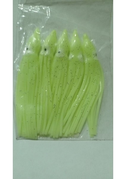 Ahtopot Sahtesi - 10CM 5pcs - Octopus Lure