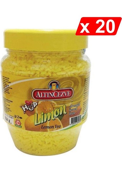Granül Limon Aromalı Içecek Tozu 300 gr - 20Lİ Paket