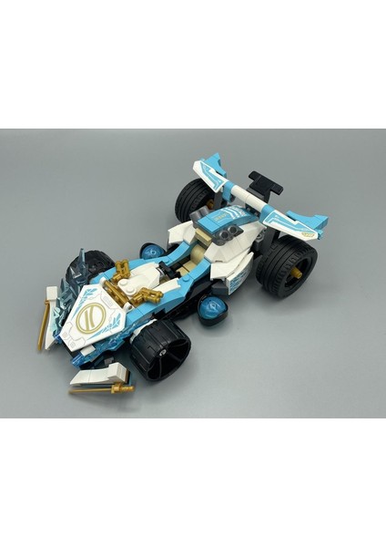 Ninjago - Zane'in Ejderha Gücü Spinjitzu Yarış Arabası (Minifigürsüz)
