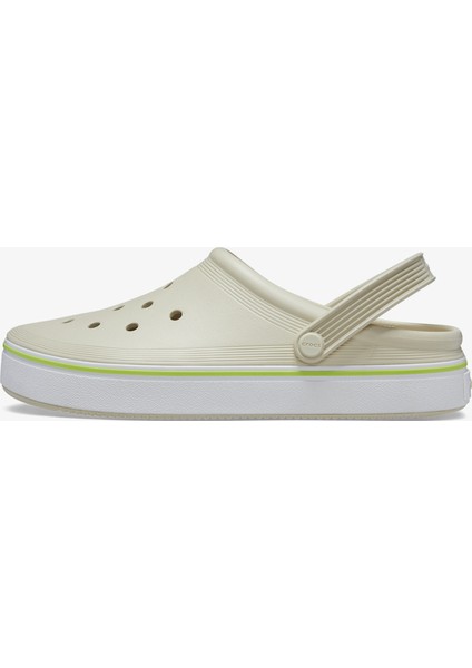 Offcourt Clog Unisex Krem Terlik.2y2